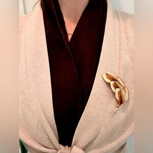 Rare and Beautiful Vintage Calla Lily Brooch.